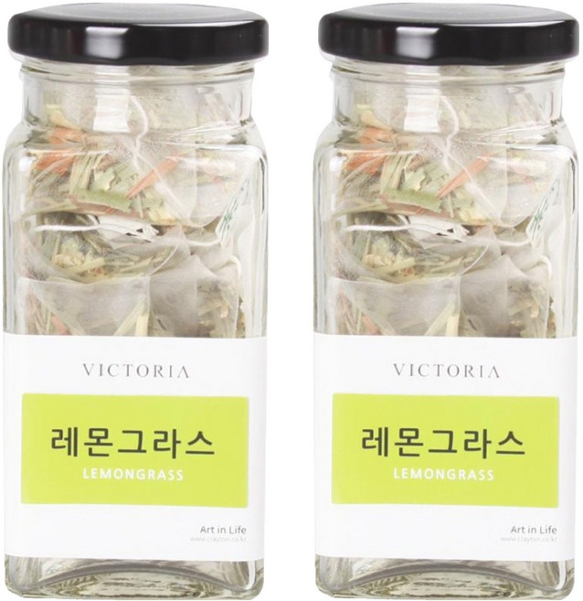 CLAYTON TEA 瓶裝檸檬香茅茶, 20個, 1g