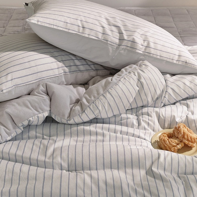 파르페by알레르망 마일드 워싱면 극세사 차렵이불