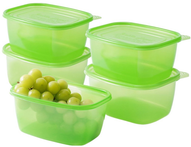 데비마이어 그린박스 보관용기, 5개, 1.8L