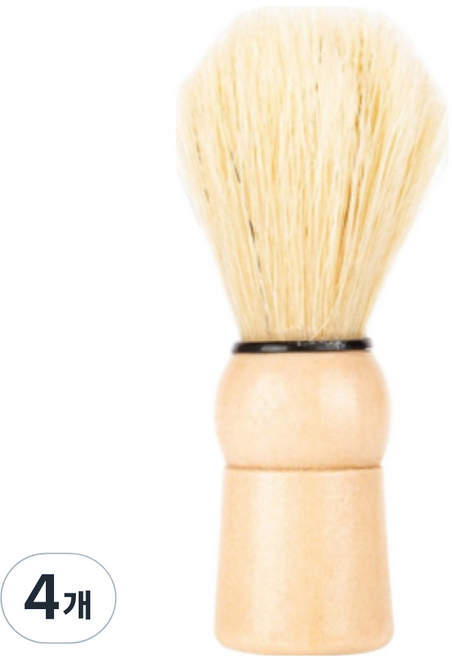 라델리 세련된 면도 쉐이빙 포밍 브러쉬 H101, 1개입, 4개