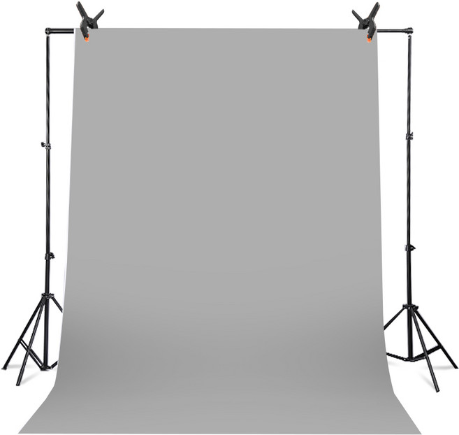 대한 프리미엄 링클프리 배경천 2.8 x 2 m 그레이, 1개