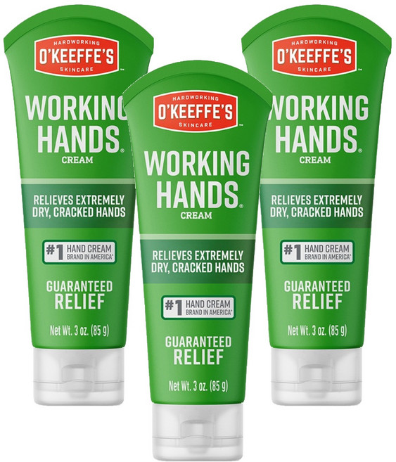 오킵스 워킹핸즈 핸드크림 튜브, 85g, 3개