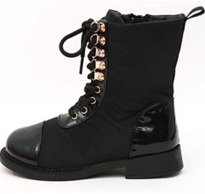 빔보빔바 아동용 레이스업 워커부츠