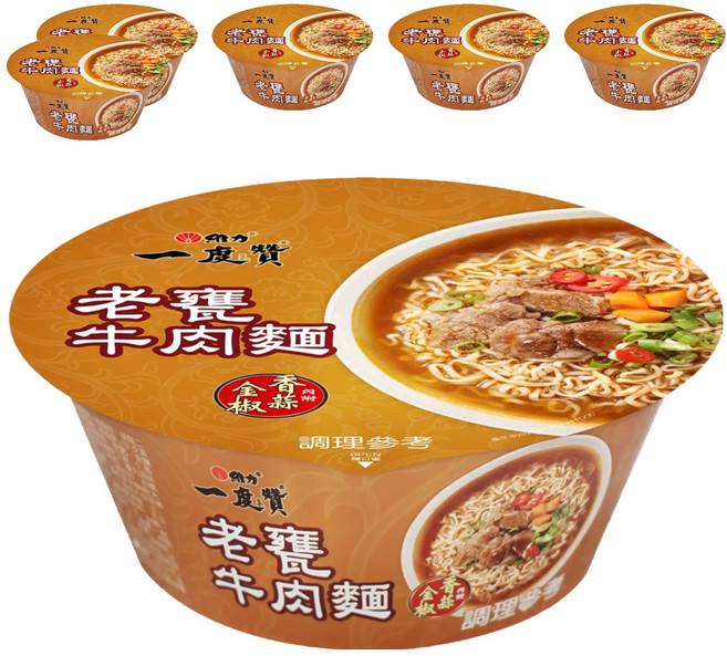維力 一度贊 老甕牛肉麵, 6入