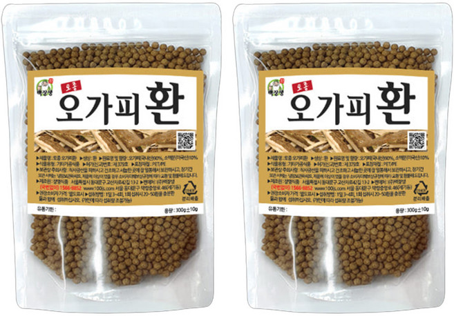 백장생 토종 오가피환, 2개, 300g