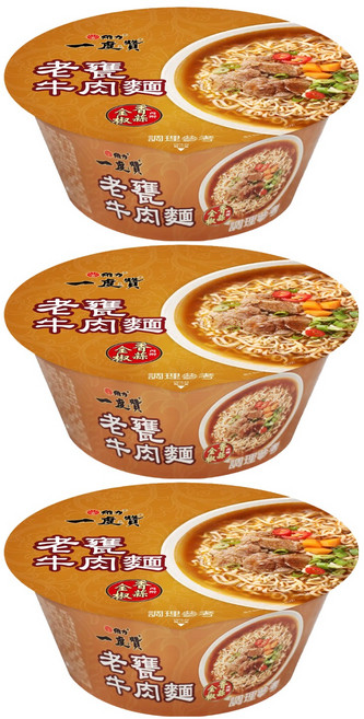 維力 一度贊 老甕牛肉麵, 3入
