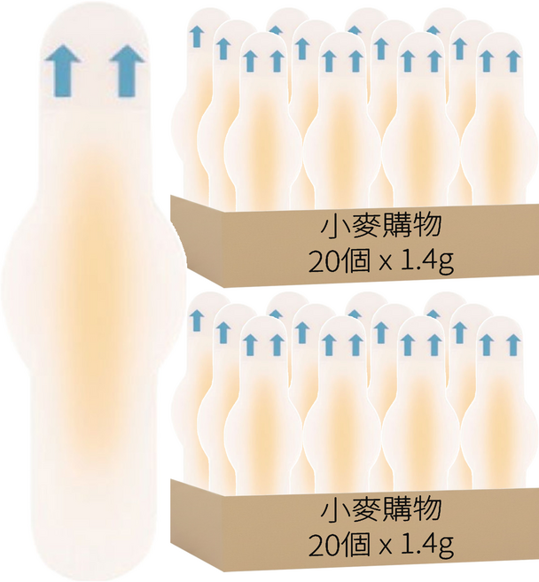 小麥購物 水凝膠防磨貼 Y989 手錶型 1.4g, 40個