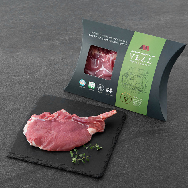 그린마운틴 호주산 송아지 토마호크스테이크 S (냉장), 220g(S), 1팩