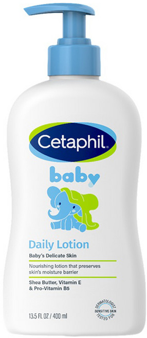 세타필 베이비 데일리 로션, 400ml, 1개