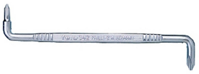 felo 雙頭十字L型起子 #342, 1支