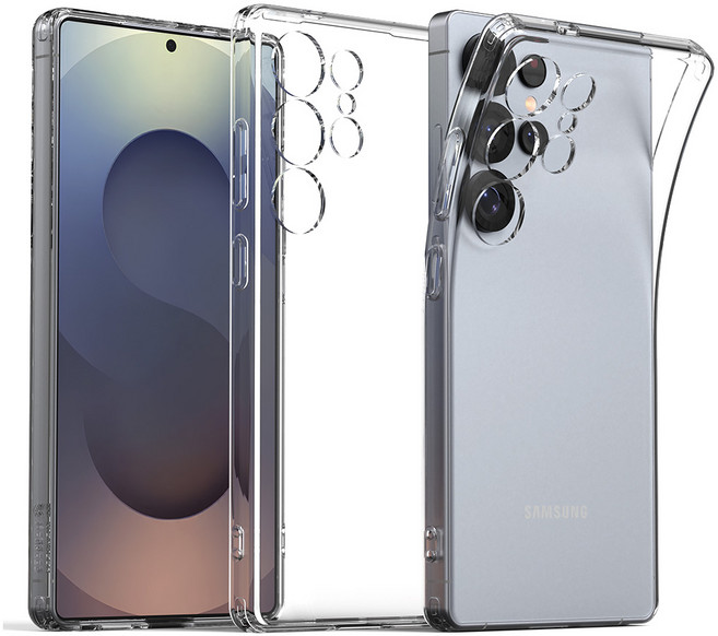 MECSEED 올에어 풀커버 방탄 휴대폰 케이스 2p