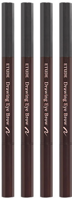 에뛰드 하우스 드로잉 아이 브라우 오토펜슬 0.25g, 4호 다크그레이, 4개