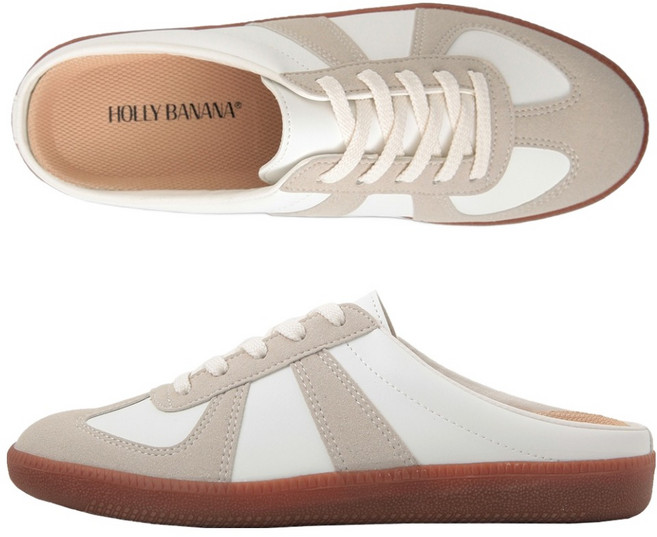 HOLLY BANANA 男士運動穆勒半包鞋