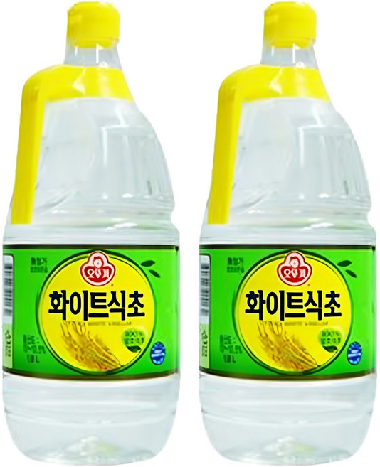 오뚜기 화이트 식초, 1.8L, 2개