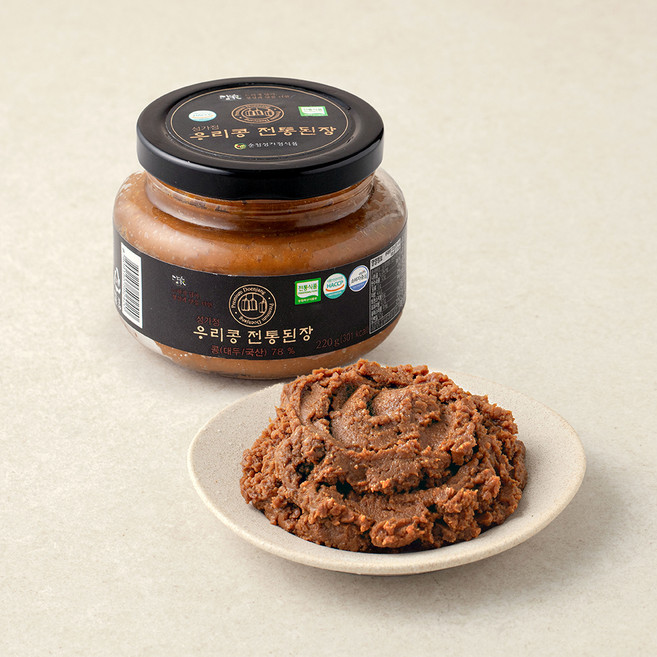 담가 순창 성가정 우리콩 전통 된장, 220g, 1개