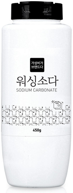 가성비가브랜드다 워싱소다, 1개, 450g