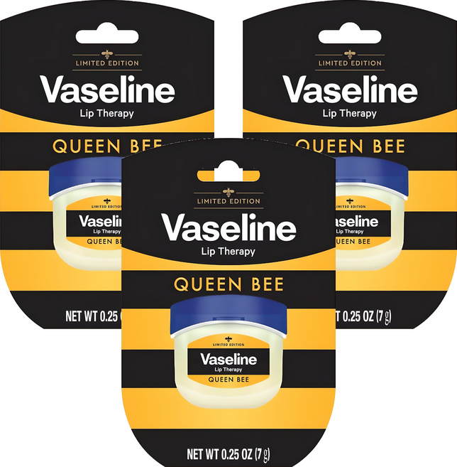 바세린 립테라피 립밤, 퀸비, 7g, 3개