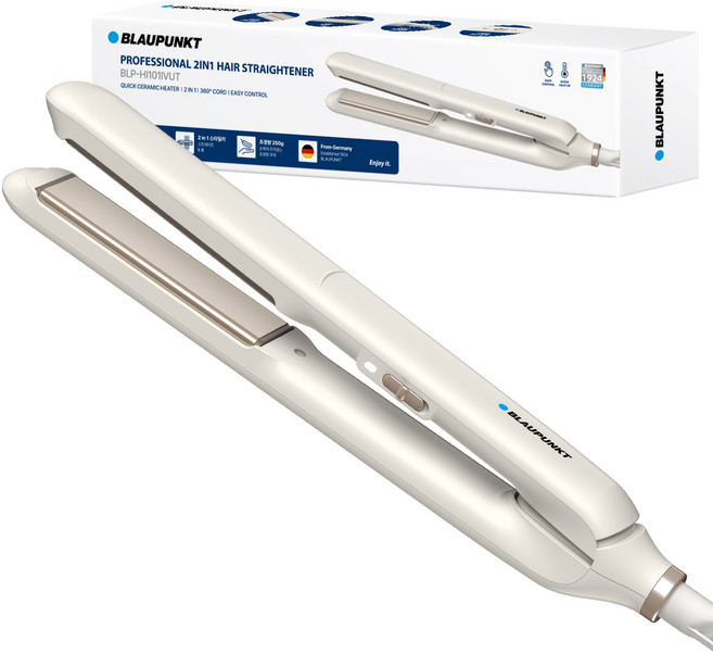 블라우풍트 퀵스타트 세라믹 데일리 헤어 고데기, 아이보리, BLP-HI101IVUT