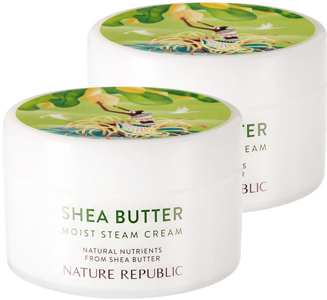 네이처리퍼블릭 쉐어버터 모이스트 스팀 크림 중건성용, 100ml, 3개