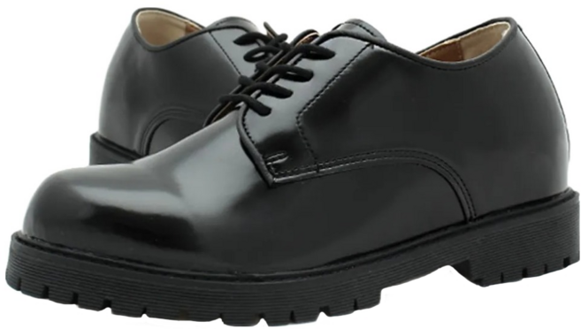 Black mustang 男士Cindy德比樂福鞋 7cm