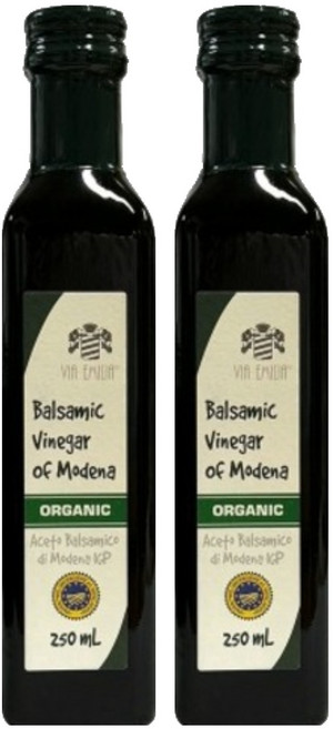 에밀리아 유기농 모데나 발사믹 비니거, 250ml, 2개