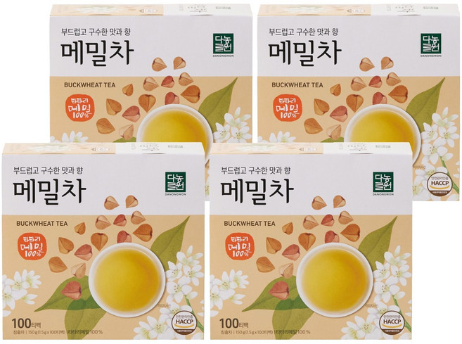다농원 메밀차 구수한맛, 1.5g, 100개입, 4개