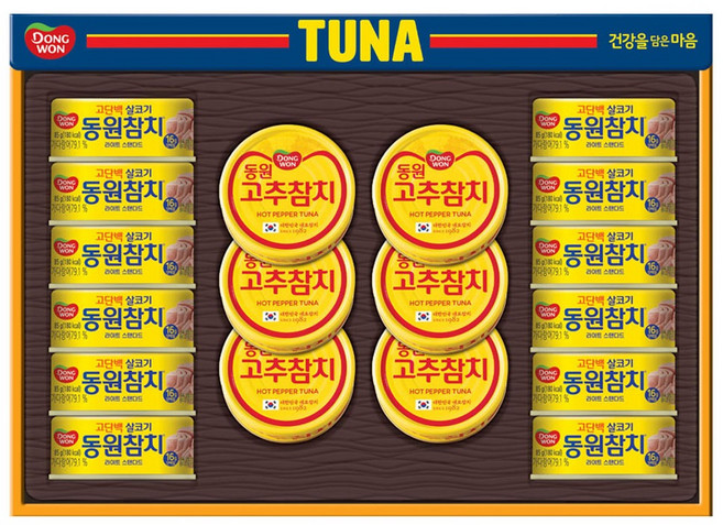 동원참치 M18호 + 부직포백 세트, 1세트