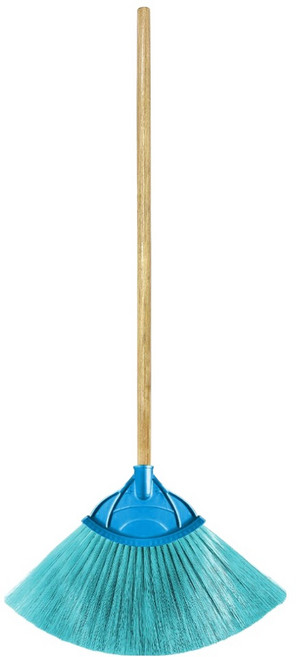 월드크린 다기능 pvc 니스 갈대비, 1개, 다기능PVC - 블루