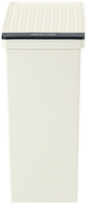 리빙스마일 모던 휴지통 팝업도어, 아이보리