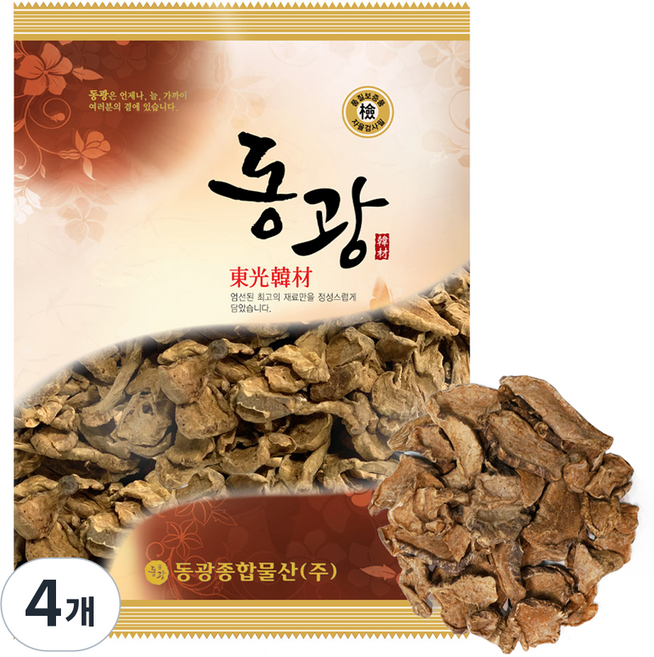 동광한방몰 GAP인증 제천 더 구수한 볶은 돼지감자 차, 300g, 4개