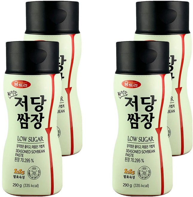 움트리 저당 쌈장, 290g, 4개