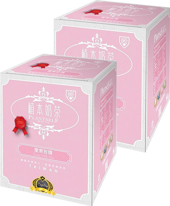 PIPO 啡堡創飲 植本奶茶 皇家玫瑰奶茶, 25g, 6包, 2盒