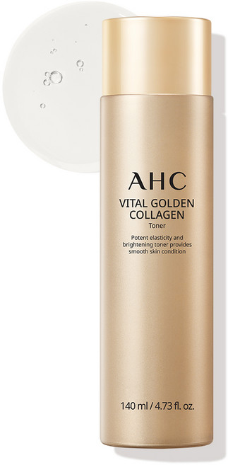 AHC 바이탈 골든 콜라겐 토너, 140ml, 1개