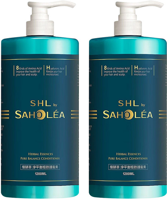 SAHOLEA 森歐黎漾 淨平衡護髮素, 1.2L, 2瓶