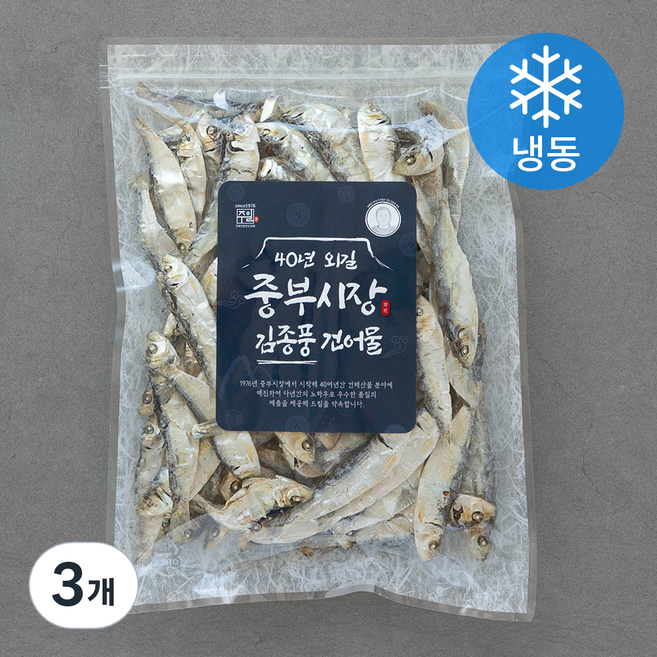 주일 40년 외길 중부시장 김종풍 디포리 (냉동), 550g, 3개