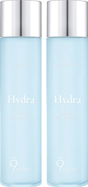 나인위시스 하이드라 앰플 토너, 150ml, 2개 - 쿠팡