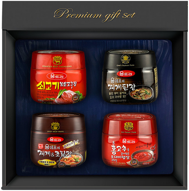 움트리 명품장 선물세트 2호, 1.8kg, 1세트