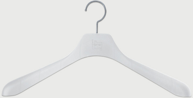 아임홈리빙 국내 제조 지니 상의용 옷걸이, 화이트, 20개