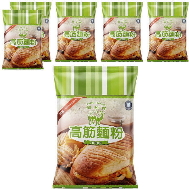 聯華製粉 高筋麵粉, 1kg, 6包