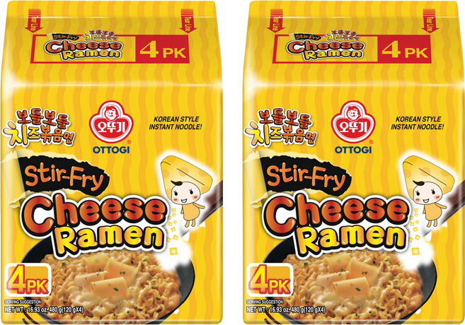 OTOKI 不倒翁 起司風味炒麵 120g, 8包