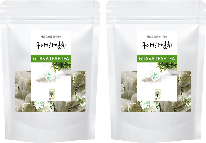 숲으로허브 구아바잎차, 1g, 100개입, 2개