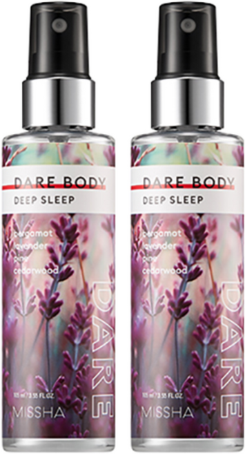 미샤 데어 바디 미스트 푹잠유도제, 105ml, 2개