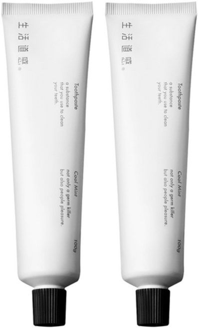 생활도감 쿨민트 치약, 100g, 2개