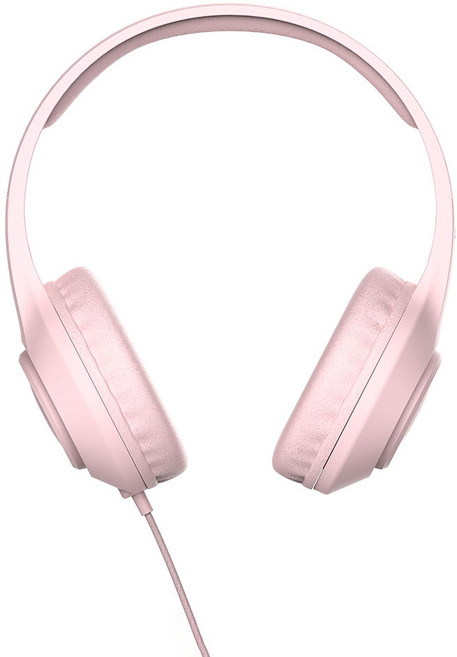 SKY 핏 H24 청력 보호 키즈용 유선 헤드셋, 핑크, IM-H24