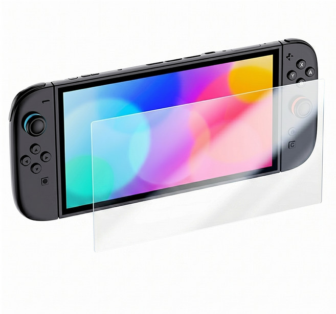 IINE 良值 SWITCH2用高透鋼化膜＋無塵倉, 透明色, 1個, L1135