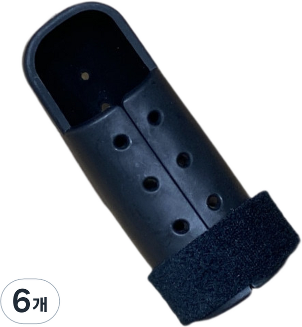 플렉스라인 고정 쉬운 손가락 부목 블랙, 6개