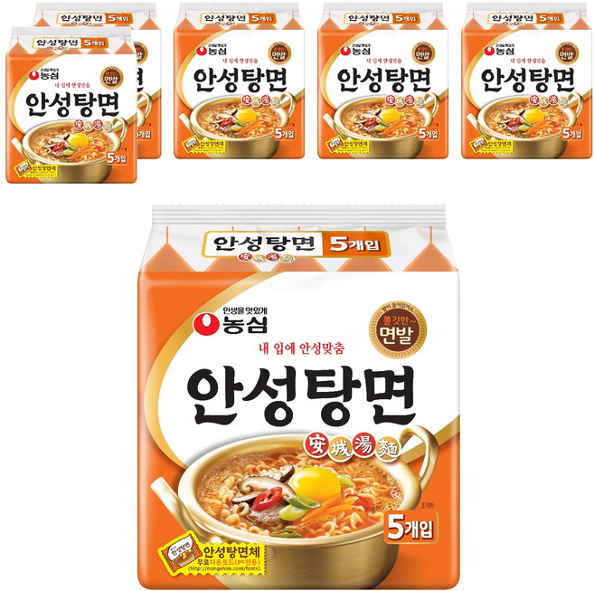 농심 안성탕면 125g, 30개
