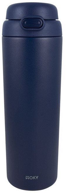 WOKY 沃廚 台灣公司貨 All-P輕芯鈦瓷雙飲保溫瓶, 湛海藍, 780ml, 1個