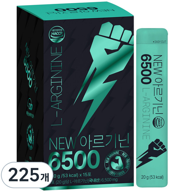 라이프힐 NEW 아르기닌 6500, 20g, 225개