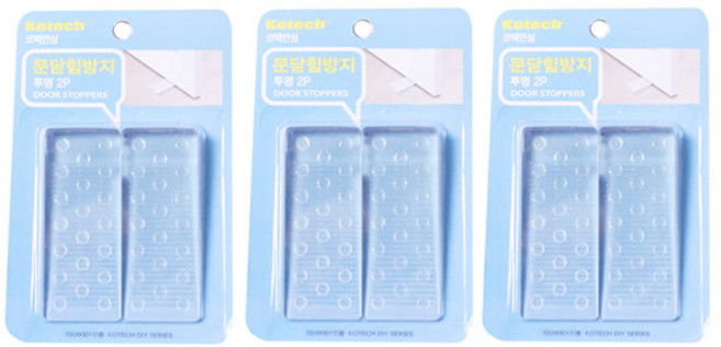 코텍스 문닫힘 방지 2p, 투명, 3세트